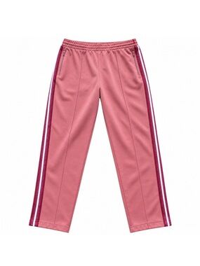 American Apparel Retro Y2K Pink Striped Satin Track Pants
